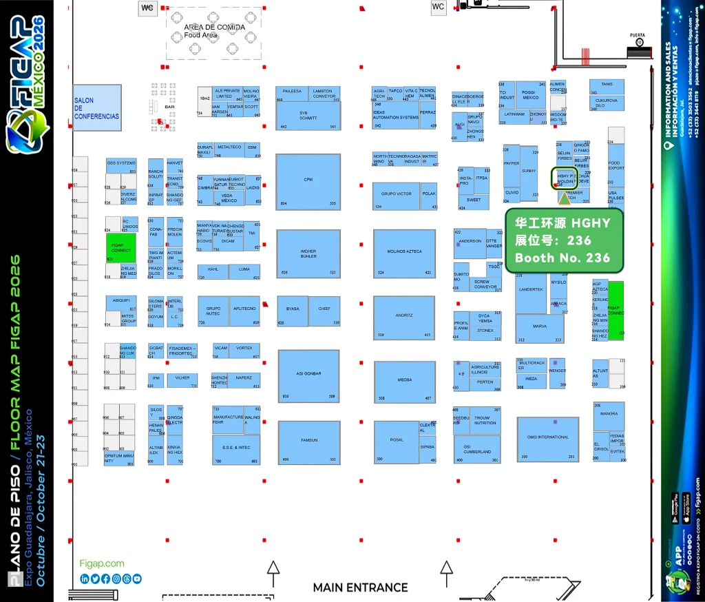 2026 年墨西哥畜牧业展FIGAP(Expo Guadalajara Convention Center),华工环源诚邀您的到来!October 21-23, Welcome to visit HGHY!插图1 2026 年墨西哥畜牧业展FIGAP(Expo Guadalajara Convention Center),华工环源诚邀您的到来!October 21-23, Welcome to visit HGHY!插图1
